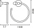 Полотенцедержатель Art&Max Antic AM-E-2680AL