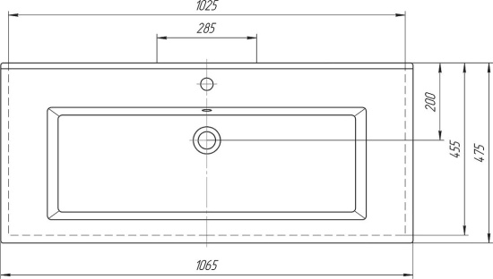 Мебель для ванной Бриклаер Мальта 105 белая