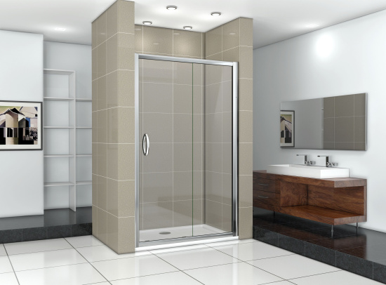 Душевая дверь в нишу Good Door Infinity WTW-130-C-CH
