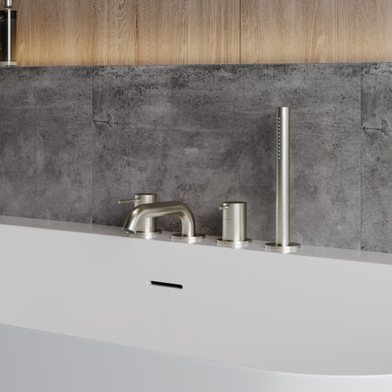 Смеситель на борт ванны AQUAme Siena AQM6219BN