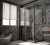 Душевой уголок Veconi Premium Trento PTC-SP-30GR 150x80, профиль графит