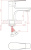 Смеситель для раковины Orange Loop M26-021cr Смеситель для раковины Orange Loop M26-021cr