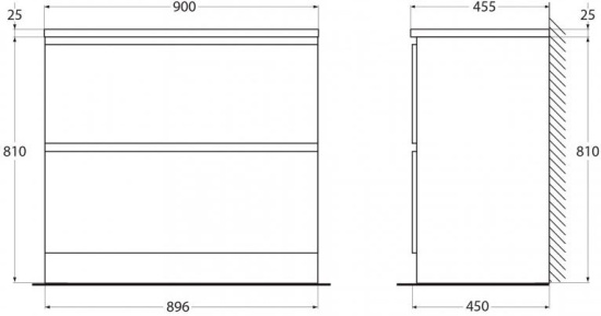 Тумба с раковиной BelBagno Albano 90 напольная, pino scania
