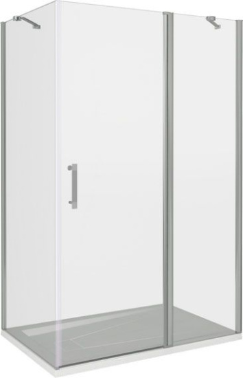 Душевой уголок Good Door Mokka WTW+SP 110х90х185 см