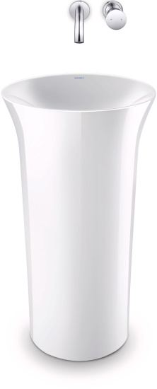 Смеситель для раковины Duravit White Tulip WT1070004010 внешняя часть
