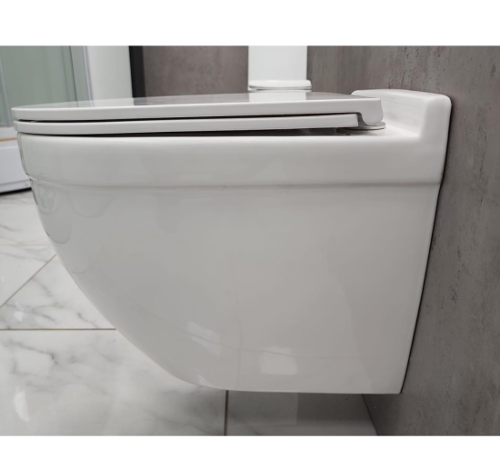 Инсталляция Grohe Rapid SL 38721001 с кнопкой + унитаз подвесной WeltWasser Heimbach 043 GL-WT