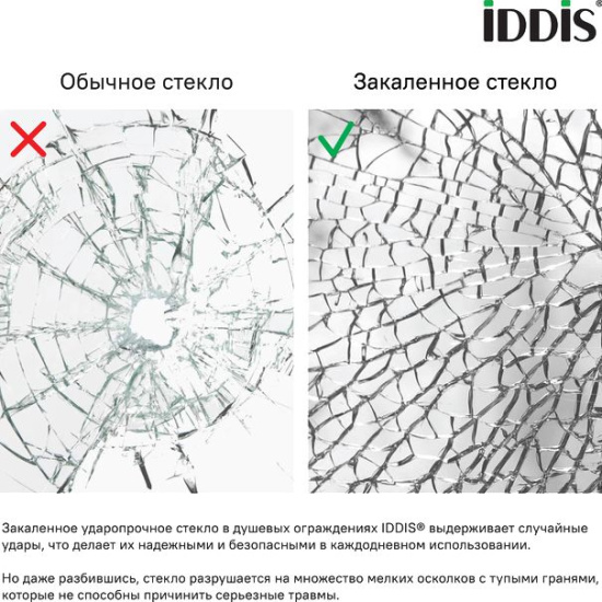 Душевая дверь в нишу Iddis Ray RAY6CP2i69 120 см