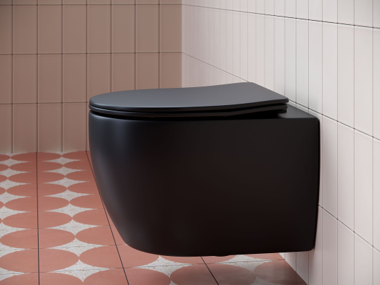 Подвесной унитаз Ceramicanova Play Rimless CN3001MB