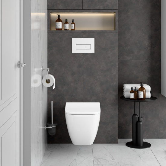 Унитаз подвесной VitrA Shift 7742B003-0075 безободковый