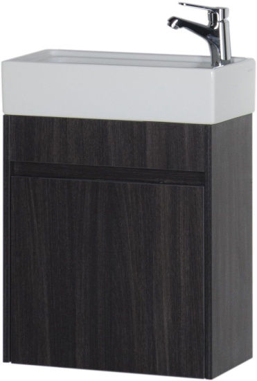 Тумба с раковиной Aquanet Лидс 50 эвкалипт мистери