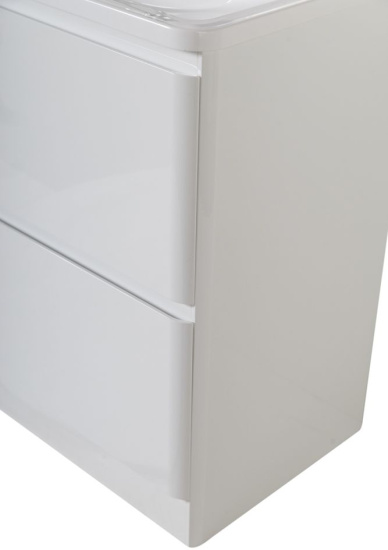 Тумба с раковиной BelBagno Albano 80 напольная, bianco lucido