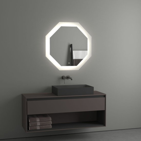 Зеркало Evoform Ledshine BY 2605 80х80