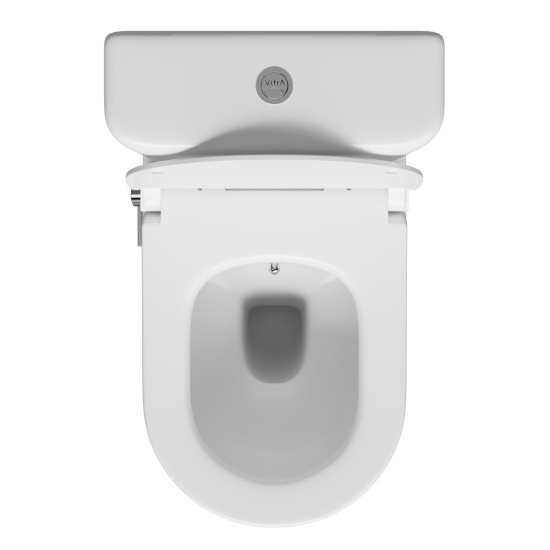 Унитаз-компакт Vitra Zentrum 9012B003-7226 с функцией биде, встроенным смесителем