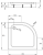 Поддон для душа Radaway Laros A Compact 85x85