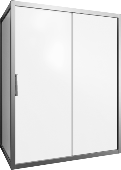 Душевой уголок Stworki Эстерсунд 160x90 см профиль хром матовый, стекло матовое