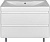Тумба под раковину Style Line Атлантика 100 Люкс Plus, напольная, белая
