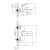 Смеситель для ванны с душем AQUAme Como AQM6512MB