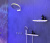 Шланговое подключение Hansgrohe Rainfinity Porter 500 26843700 с полкой и держателем