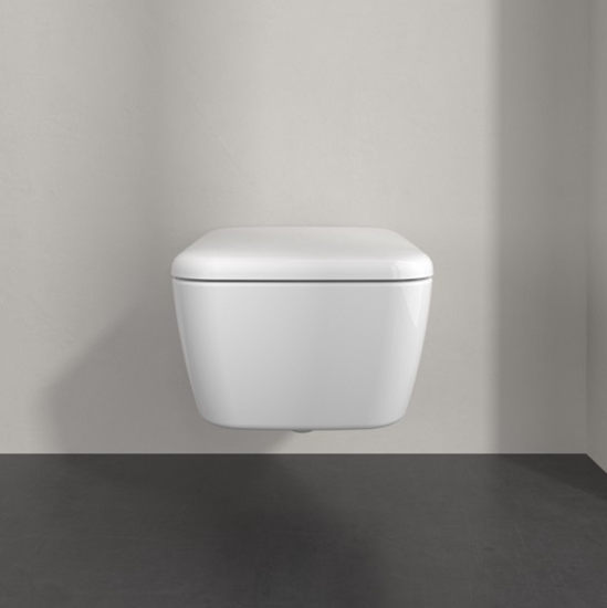 Унитаз подвесной Villeroy & Boch Skyla 4682CL01 безободковый, сиденье с микролифтом