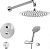Душевой комплект E.C.A. Thermostatic 102101148EX