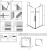 Душевой уголок Radaway Furo Black KDD 100х90 Душевой уголок Radaway Furo Black KDD 100х90