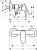 Смеситель для душа Hansgrohe Talis E 71760990 Смеситель для душа Hansgrohe Talis E 71760990