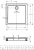 Поддон для душа Riho 249 с панелью и ножками 80 см