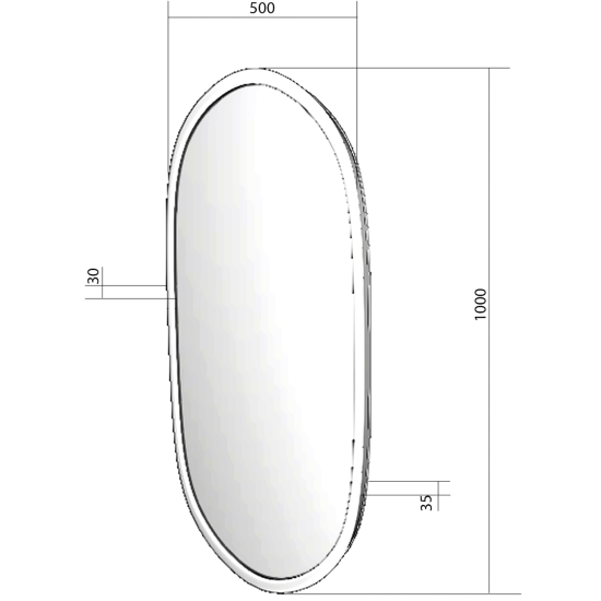 Зеркало Sanvit Соло