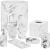 Дозатор Kassatex Arabesco white/black