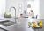Смеситель для кухни Grohe Blue Home 31455DC0 с функцией фильтрации и газирования воды