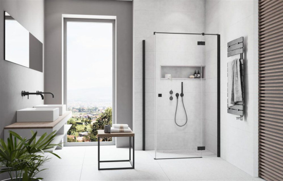 Душевой уголок Radaway Essenza New Black KDJ 90х100 R