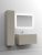 Тумба с раковиной Sancos Snob T 100 Beige Soft левая SNT100LCE, подвесная Тумба с раковиной Sancos Snob T 100 Beige Soft левая SNT100LCE, подвесная