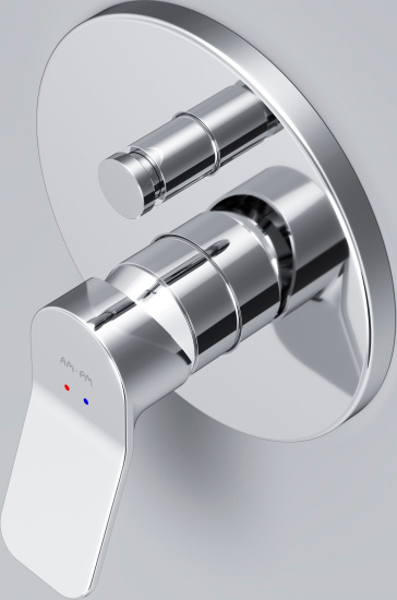 Смеситель для ванны AM.PM X-Joy F85A45000 с внутренней частью