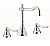 Смеситель для раковины Fiore Coloniale Sky Swarovski® 03CR0637, хром