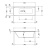 Акриловая ванна Duravit P3 Comforts 160х70 см наклон спины SX Акриловая ванна Duravit P3 Comforts 160х70 см наклон спины SX