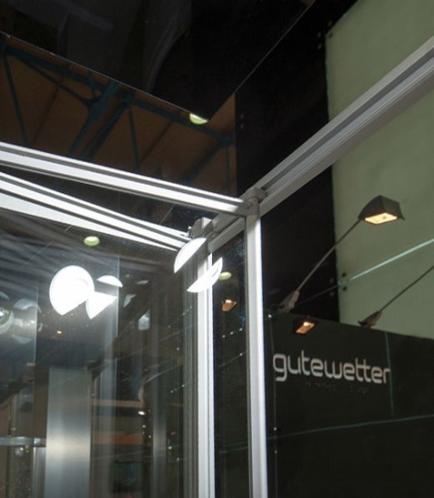 Душевой уголок GuteWetter Practic Rectan GK-404 левая 100x70 см стекло бесцветное, профиль матовый хром