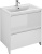 Тумба с раковиной Velvex Klaufs 70.2Y белая, напольная