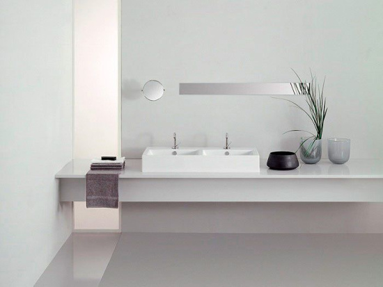 Раковина Hidra Ceramica Loft белая, 108 см