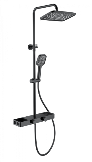 Душевая стойка Wonzon & Woghand Shelf WW-B3552-MB