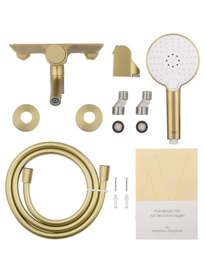 Смеситель для ванны Wonzon & Woghand Click WW-FE05L221-BG