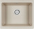 Мойка кухонная Paulmark Gera PM205546-BE бежевый