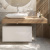Мебель для ванной с раковиной Duravit Viu 60: столешница 120, дуб французский, без отверстий + тумба 80 Мебель для ванной с раковиной Duravit Viu 60: столешница 120, дуб французский, без отверстий + тумба 80