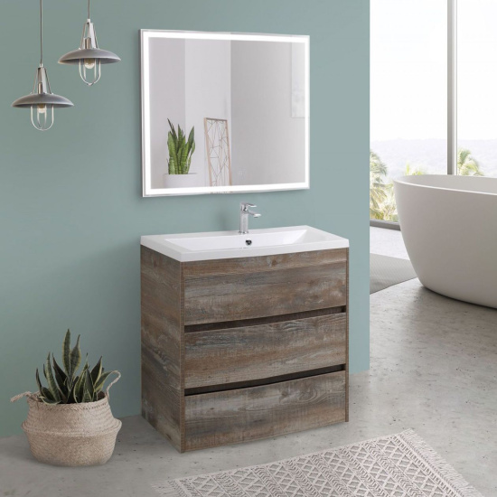 Тумба с раковиной Art&Max Family 75 напольная, Pino Esotica