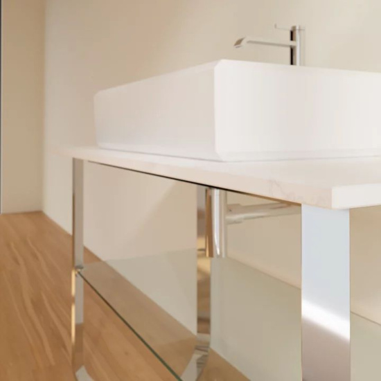Консоль Villeroy & Boch Antheus 120 сarrara, мраморная столешница