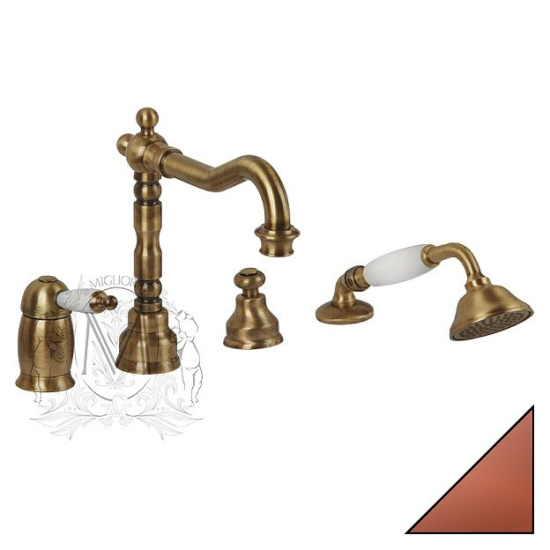 Смеситель на борт ванны Migliore Oxford ML.OXF-6355 Ra