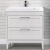 Тумба с раковиной ValenHouse Эйвори 80 белая