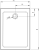Поддон для душа Radaway Doros F 90x70