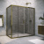 Душевой уголок Vegas Glass Z2P+ZPV TUR NOVO h1900 160*90 05 07, профиль бронза, стекло графит Душевой уголок Vegas Glass Z2P+ZPV TUR NOVO h1900 160*90 05 07, профиль бронза, стекло графит