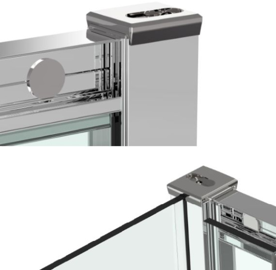 Душевой уголок RGW Classic CL-44 120x80 профиль хром