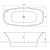 Акриловая ванна Aquanet Pleasure 170x78 Акриловая ванна Aquanet Pleasure 170x78